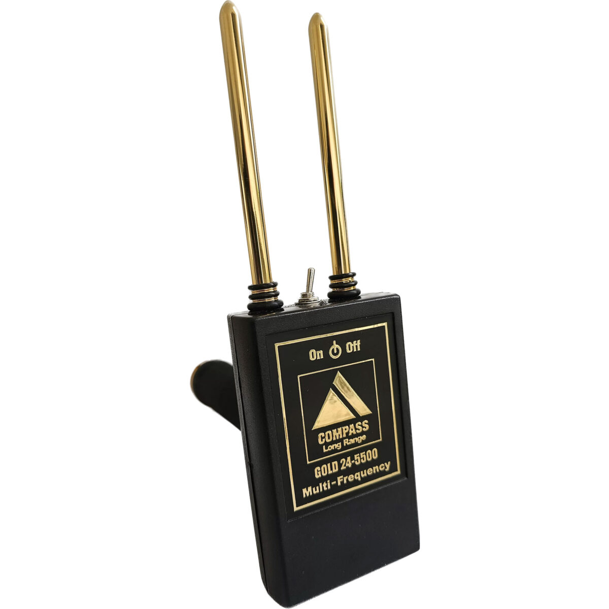 COMPASS LONG RANGE GOLD 24-5500 Multi-Frequency with Gold Plated Antennas Compass Long Range Detectors compasslongrange.com