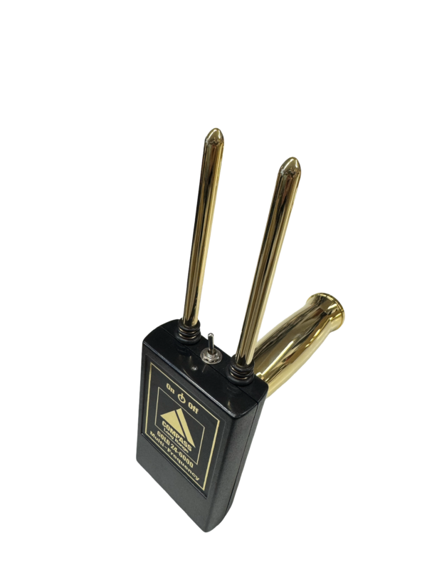 COMPASS LONG RANGE GOLD 24-6000 Multi-Frequency with Gold Plated Antennas and Handel Compass Long Range Detectors compasslongrange.com