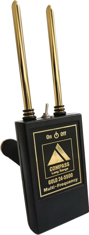 COMPASS LONG RANGE GOLD 24-5500 Multi-Frequency with Gold Plated Antennas Compass Long Range